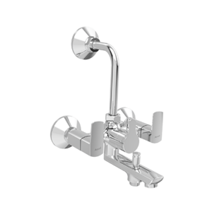 Bath and Shower Mixer 3 in 1 with Provision for Hand Shower and Overhead Shower