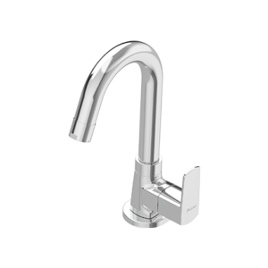 Sink Cock with Swinging Spout Table Mounted