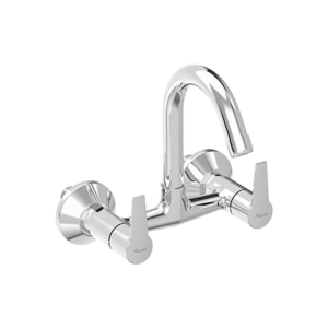 Sink Mixer with Swinging Spout Wall Mounted