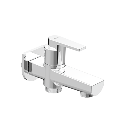 Bib Cock 2 Way with Flange