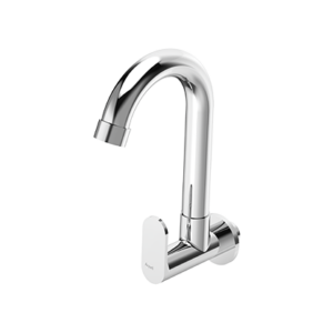 Sink Cock with Swinging Spout Wall Mounted
