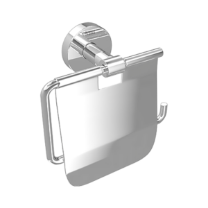 Toilet Paper Holder with Lid