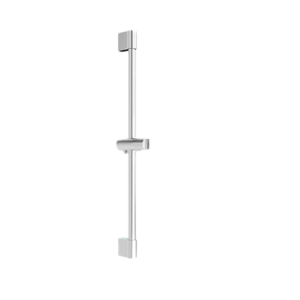 Shower Rail with Soap Dish Sqaure
