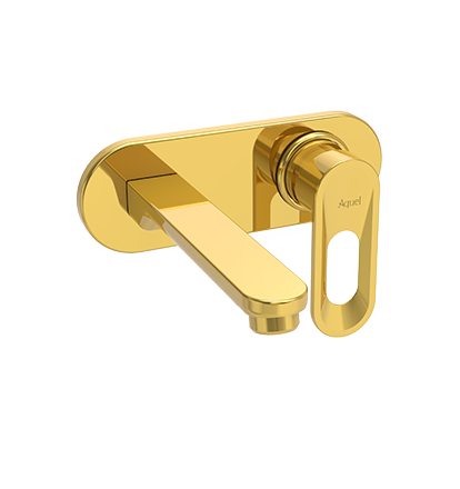 Exposed Part for Wall Mounted Basin Cock with Operating Lever (Compatible with FUNIP 101006)