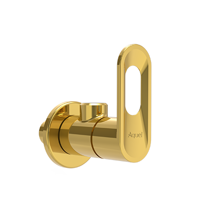 Angular Stop Cock with Flange