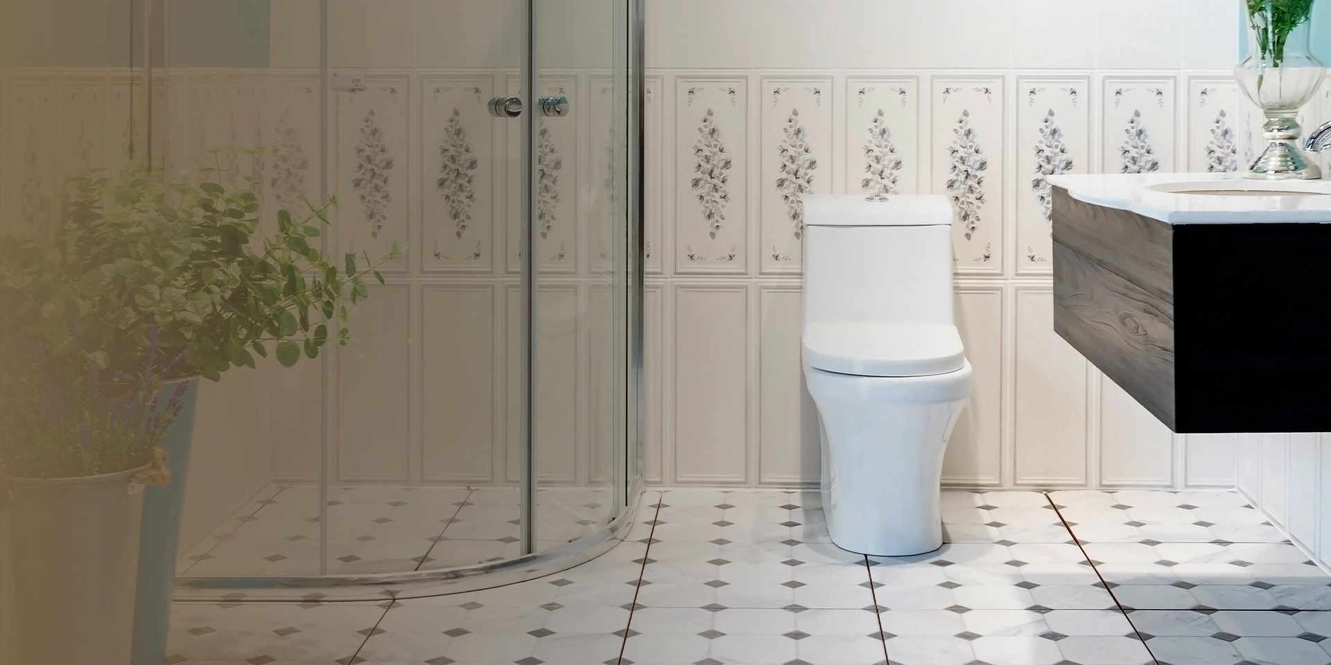 One piece sanitaryware